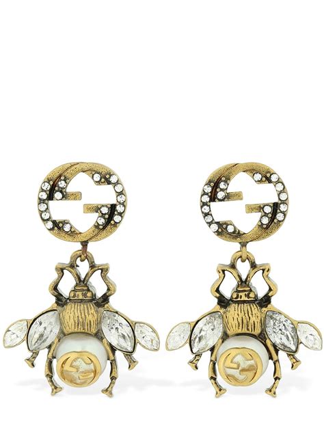 Gucci bumble bee earrings